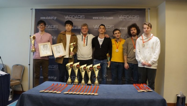Award winners of 6th International Chess Tournament 